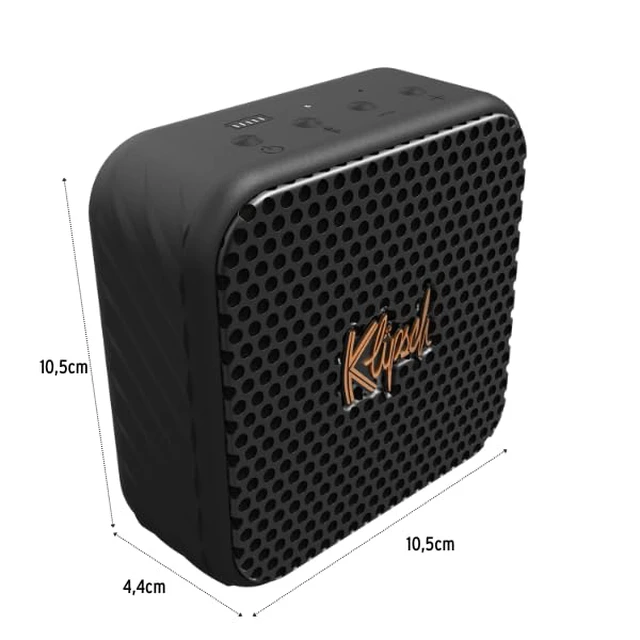 Alt view image 3 of 7 - The Austin Portable Bluetooth Speaker with a 1.5" Full Range Driver, IP67 dust and Waterproof Rating, 12 Hours of Playtime for a Premium Live Concert Experience