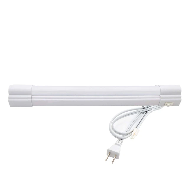 Alt view image 4 of 7 - 12 in. LED Under Cabinet Light, 600 Lumens Warm White 3000K | Undermount Lighting Fixture for Kitchen, Closet, and Bedroom, On/Off Switch, Plug in Bar Lights