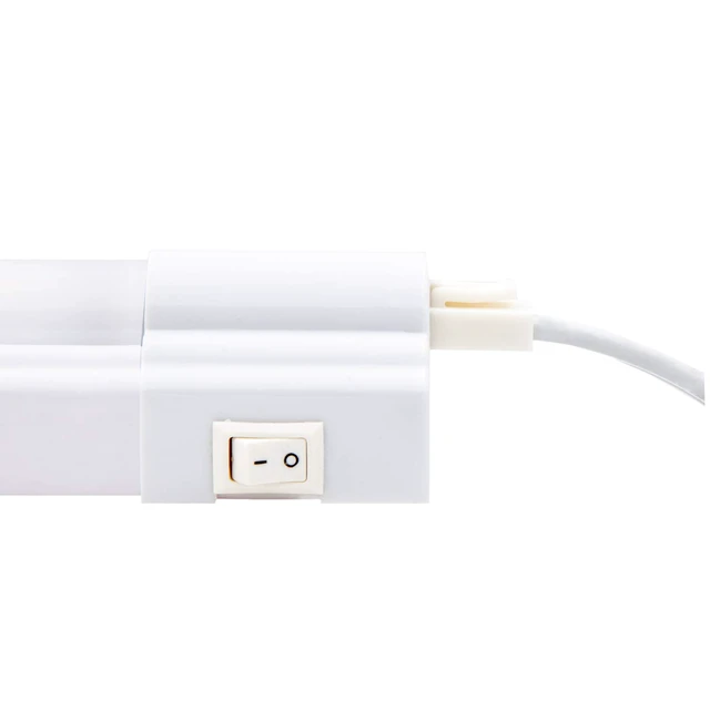 Alt view image 7 of 7 - 12 in. LED Under Cabinet Light, 600 Lumens Warm White 3000K | Undermount Lighting Fixture for Kitchen, Closet, and Bedroom, On/Off Switch, Plug in Bar Lights