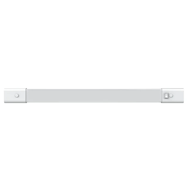 Alt view image 2 of 7 - LED HD+ Undercabinet Light Fixture, Linkable Integrated Slim Profile Fixture for Kitchens, Warm White Color, Plug-in, 18in (1 Pack)