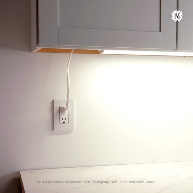 Alt view image 4 of 7 - LED HD+ Undercabinet Light Fixture, Linkable Integrated Slim Profile Fixture for Kitchens, High Definition Light in 5 Color Temperatures, Plug-In, 24in (1 Pack)