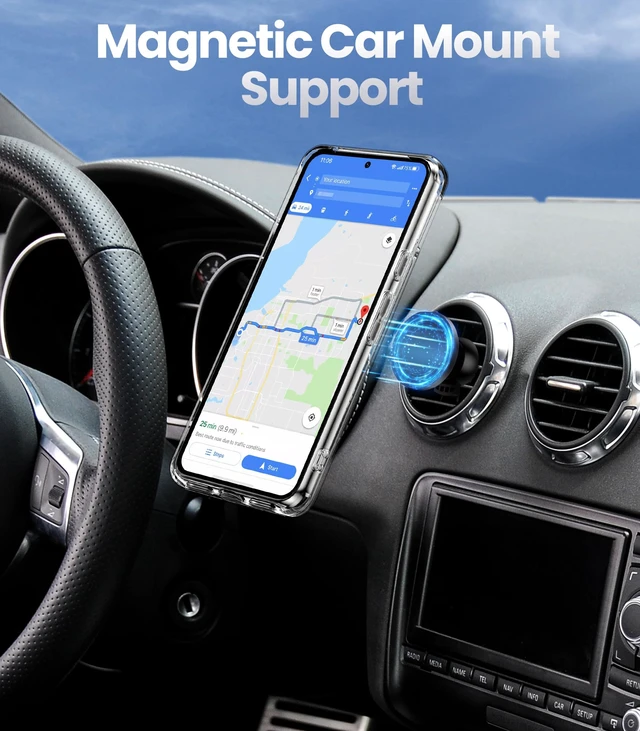 Alt view image 6 of 6 - for Google Pixel 10a Case with Stand, 2-Way Stand, Clear | Double Ring Holder, Adjustable & Foldable, Shockproof Protective Cover, 360° Rotation Kickstand, Hands-Free Viewing