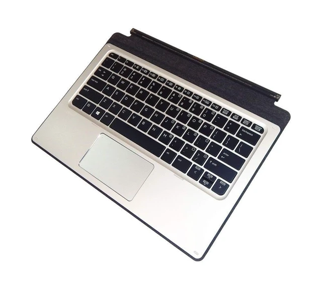 Alt view image 6 of 7 - Elite x2 1012 G1 Travel Keyboard Backlit ClickPad | Compatible with HP Elite x2 1012 G1 Tablet, Adjustable Viewing Angle for Flexible Use