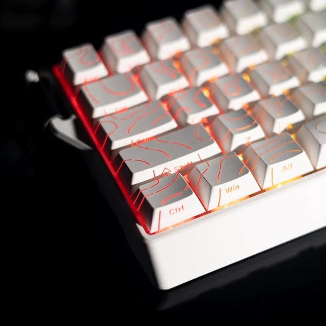 Alt view image 7 of 7 - NaughShark NS68 65% Rapid Trigger Wired Gaming Keyboard | Side Printed Keycap, K8KHz Polling Rate 0.01mm RT, Snap Tap, Outemu Peach Crystal Magnetic Switch Hall Effect Keyboard