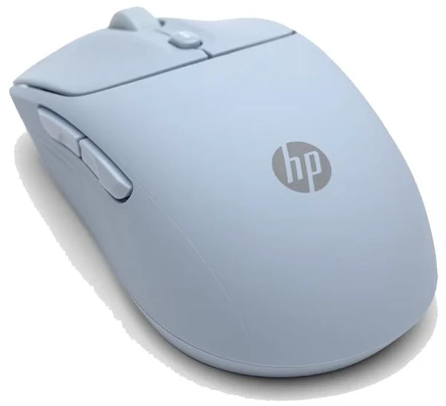 Main image of 400 Quiet Wireless Mouse, Dual Bluetooth & 2.4GHz, Soft Silicone, Quiet Clicks, Microsoft Wheel, 24-Month Battery, 6000 DPI, Ambidextrous, Eco-Friendly Design, Multi-OS, Blue