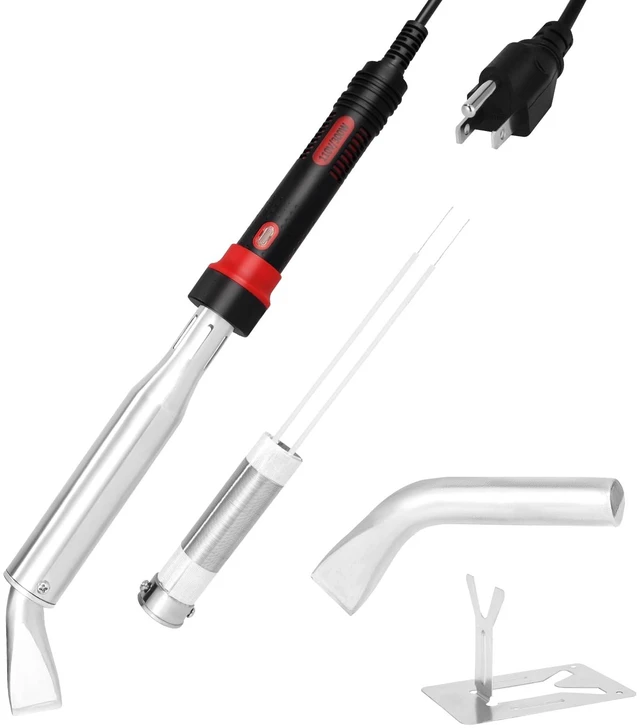 Main image of 300W High Power Soldering Iron Kit 110V US Plug, Industrial Grade External Heating Soldering Iron with Replacement Tip, Heating Core & Stand for Metal Welding & DIY