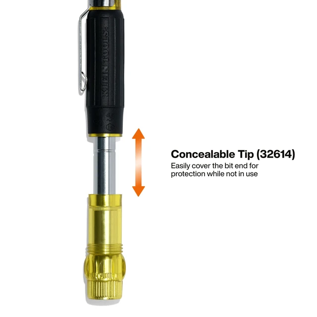 Alt view image 5 of 7 - 80209 Precision Multi-Bit Screwdriver Set, 2-Piece | 27-in-1 and 4-in-1 Drivers, Cushion Grip; Phillips, Slotted, Hex, TORX, and Apple Repair Bits for Electronics