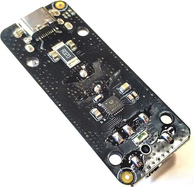 Alt view image 3 of 4 - WRIARICH 45W 12V/24V DC to USB Type C PD & Type A QC3.0 DC Fast Charge Step-Down Buck Power Adapter 5.5 x 2.1mm IP6518