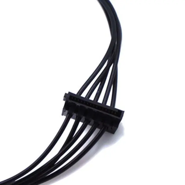 Alt view image 4 of 5 - WRIARICH New Mini 6 Pin to 2 SATA 15PIn Power Supply Cable for Dell 3250 3268 3650 3653 3660 3667 3668(6P to 1 x SATA)