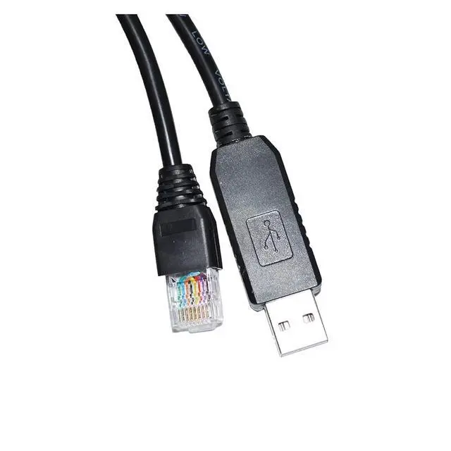 Alt view image 5 of 5 - WRIARICH F1T-D2I FT232RL CHIP USB to RJ45 RS232/RS485 Converter Serial Communication Cable for TDK-Lambda GENESYS Series Power Supply to PC(1.8m,RS485 Signal)