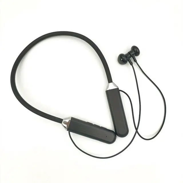 Alt view image 3 of 7 - Digital Display Wireless Headset New Sports Noise-Canceling Neck Hanging Ultra-Long Standby Headset