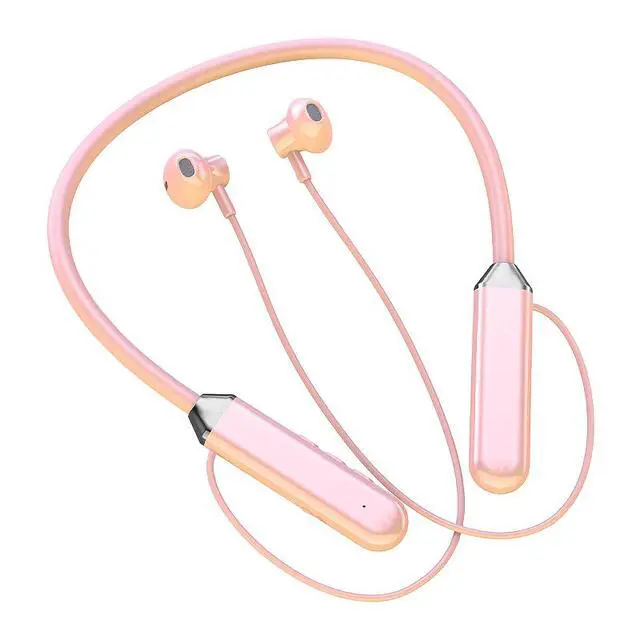 Alt view image 6 of 7 - Digital Display Wireless Headset New Sports Noise-Canceling Neck Hanging Ultra-Long Standby Headset