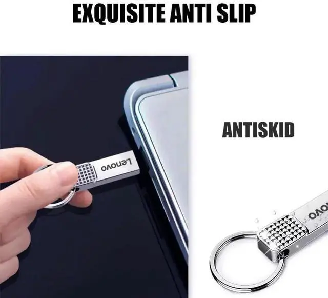 Alt view image 5 of 7 - High Speed Pendrive USB Flash Drive Metal U Disk 128GB 256GBType-C Memory Stick 512GB Waterproof Storage PC Phone Data Transfer