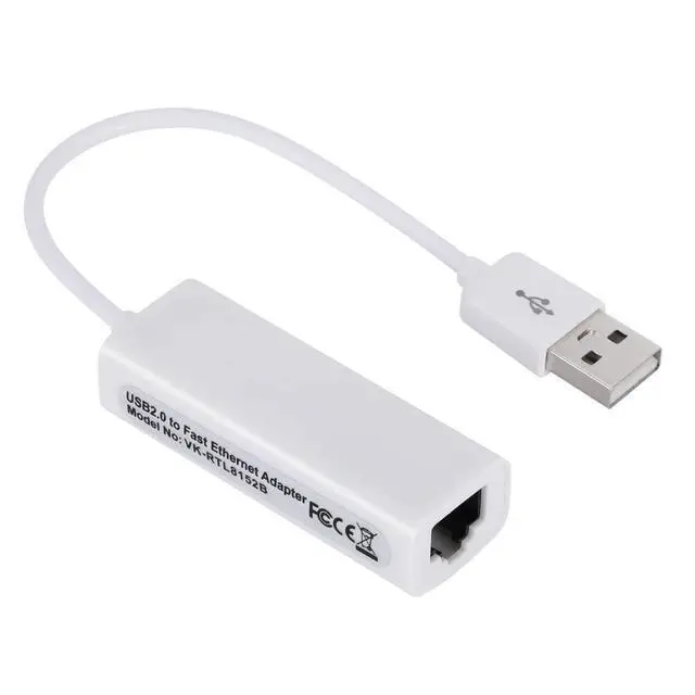 Alt view image 6 of 7 - 10/100Mbps USB Network Card USB 2.0 to Rj45 Lan Ethernet Adapter RTL8152B Network Card for PC Macbook Laptop Windows 7 8 10