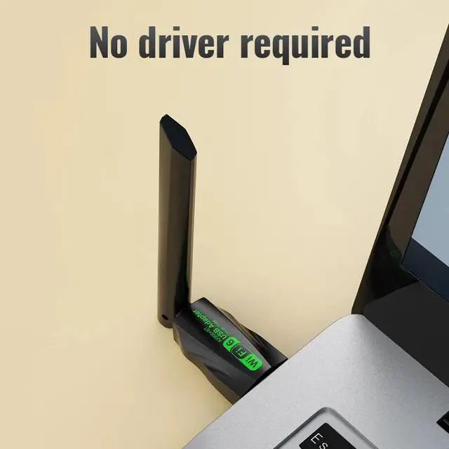 Alt view image 5 of 7 - WiFi 6 Wireless Network Card 900M BT5.4 Dual Band 2.4G&5GHz USB 3.0 High-Speed Wifi Adapter Driver Free For Desktop Laptop