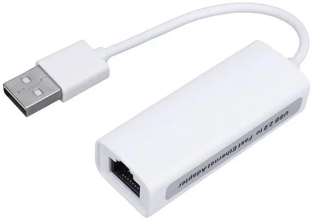 Main image of Wired LAN Adapter USB Ethernet Adapter Support Windows XP/7/Vista Linux PC Internet USB Anti-interferencefor Macbook Wii Tablet