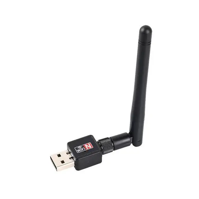 Alt view image 7 of 7 - USB WiFi Adapter 150Mbps 2.4GHz Antenna USB 802.11n/g/b Ethernet Wi-Fi dongle USB LAN Wireless Network Card PC WiFi Receiver