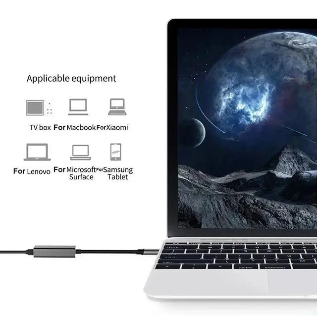 Alt view image 6 of 7 - KEBIDUMEI USB3.0 To RJ45 Gigabit Network Card 10/100/1000Mbps USB Ethernet Adapter For PC MacBook Win10 11 Wired LAN Adaptor