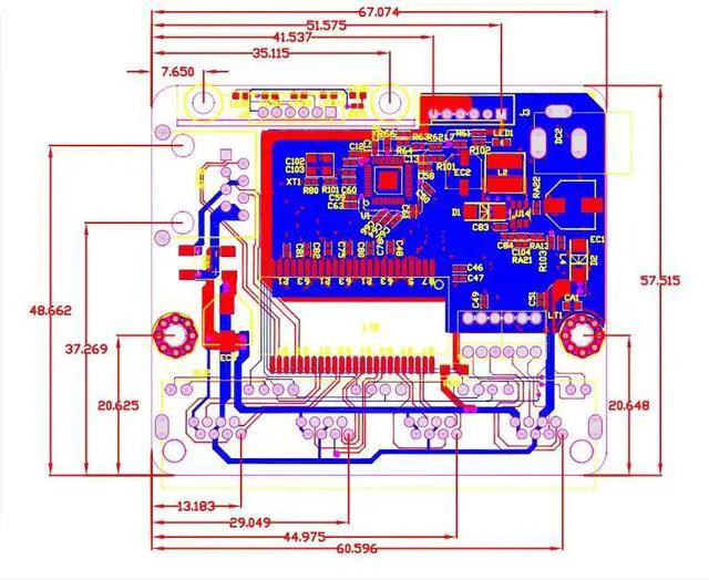 Alt view image 6 of 7 - Mini PCBA 6Ports Industrial switch module 10/100Mbps 12V-48V 10/100Mbps Ethernet