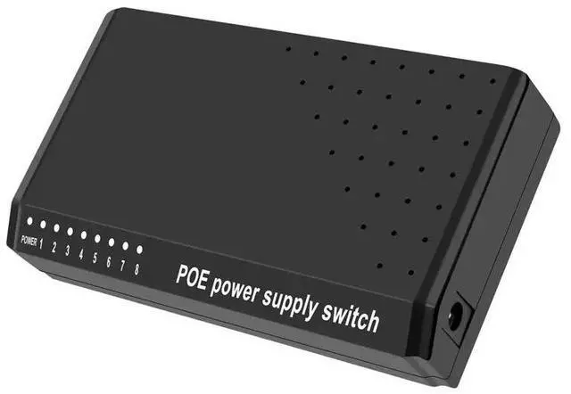 Main image of X49A-8 Ports 6+2 POE Switch Injector Power Over RJ45 Ethernet Without Power Adapter Family Network System 10/100M For Cameras