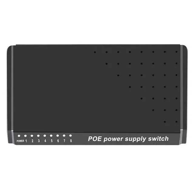 Alt view image 4 of 6 - X49A-8 Ports 6+2 POE Switch Injector Power Over RJ45 Ethernet Without Power Adapter Family Network System 10/100M For Cameras