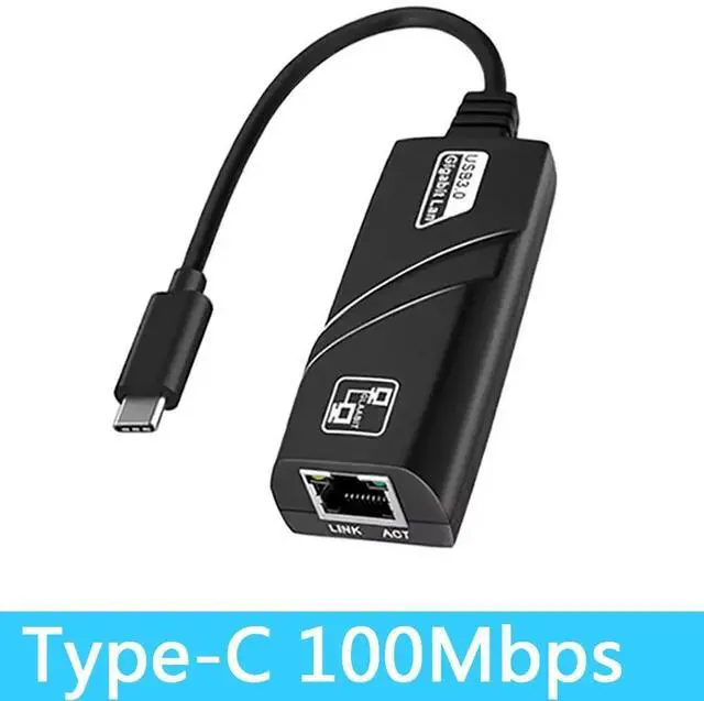 Main image of Silver with PC Macbook Windows Laptop Desktop Easy Setup USB 3.0 RJ45 Wired Adapter 10/100/1000Mbps Gigabit Speed Compatible USBRJ-GH05-Silver-E428P