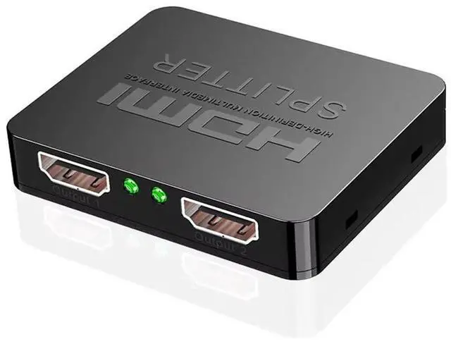 Main image of Red 1 in 4 out 1080P 3D HD Video Switcher for Xbox PS4 DVD PC Laptop HDTV LCD HDMI4K01 4K HDMI Splitter HDMI4-CJ02-Red-TUFQX