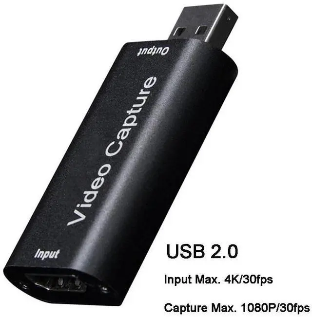 Main image of Red HDMI Input 1080P Output USB 3.0 Compatible PC Laptop Game Recording Live Streaming Box housing USB Video Capture Card 4K VCAP-HD03-Red-PJLDV