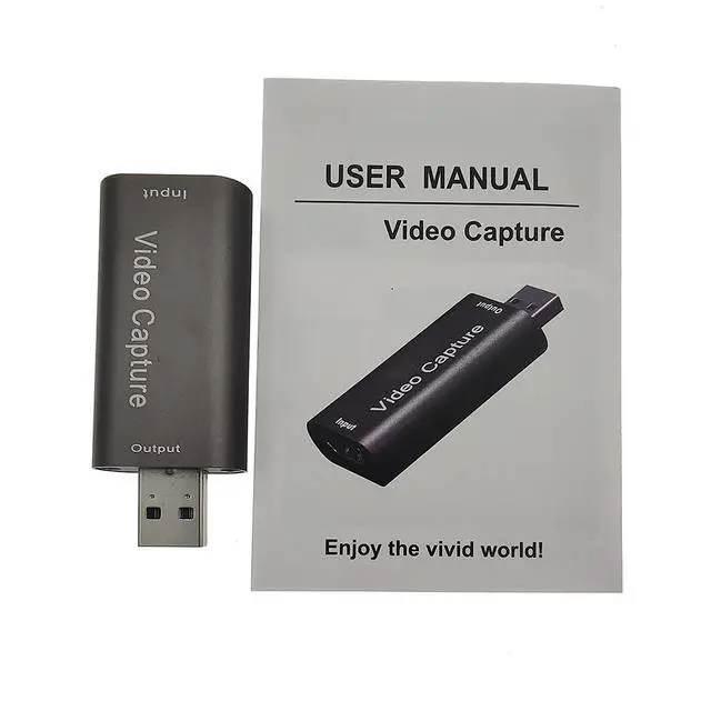 Alt view image 6 of 7 - Red HDMI Input 1080P Output USB 3.0 Compatible PC Laptop Game Recording Live Streaming Box housing USB Video Capture Card 4K VCAP-HD03-Red-PJLDV