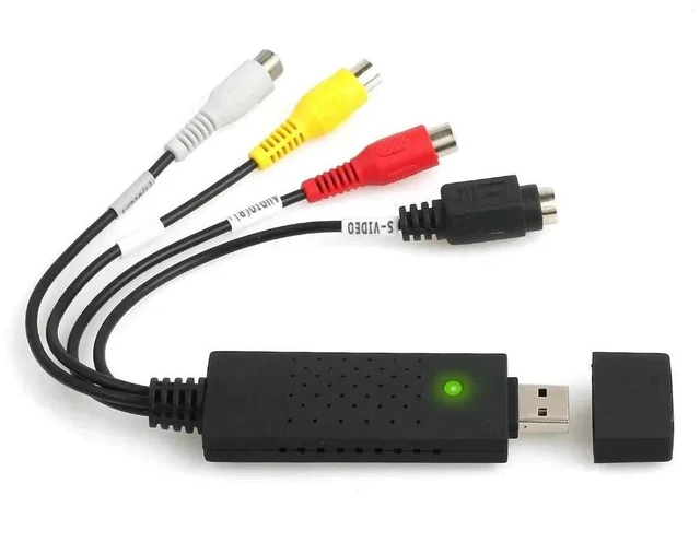 Alt view image 2 of 7 - Orange Card RCA S-Video NTSC PAL 720x480 Windows 10 8 7 XP Analog to Digital Converter for VHS Camcorder AV Digital Capture VHSR-CD13-orange-7T9GM