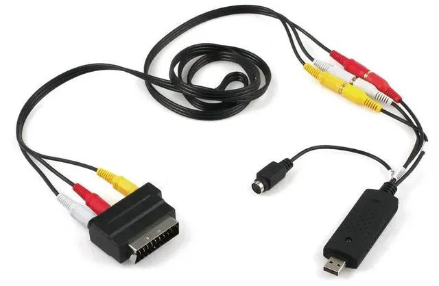 Alt view image 5 of 7 - Orange Card RCA S-Video NTSC PAL 720x480 Windows 10 8 7 XP Analog to Digital Converter for VHS Camcorder AV Digital Capture VHSR-CD13-orange-7T9GM