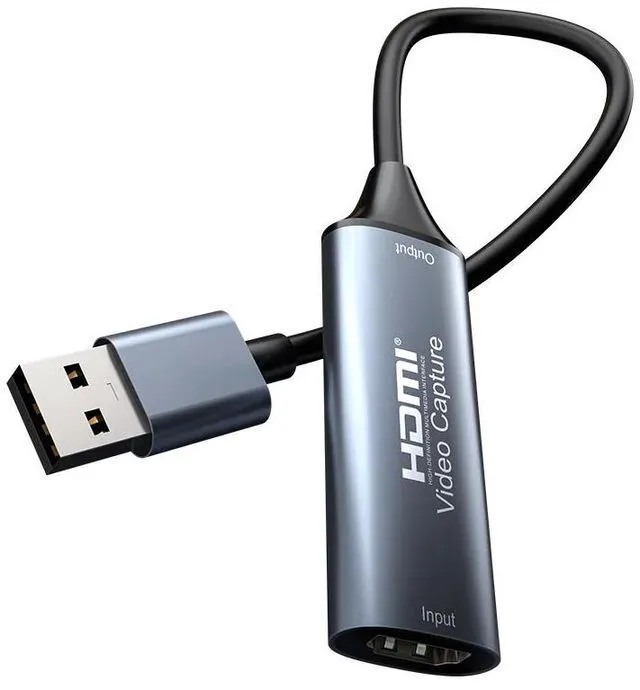 Main image of GOLD USB 3.0 Video Capture Card HDMI to USB Type-C Game Grabber 4K 30Hz U3 for Switch Xbox PS4 PS5 Laptop PC Live Streaming Recording VGCXX-4K01-GOLD-E4B96