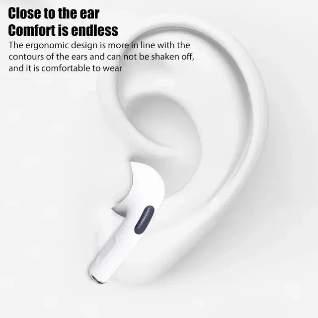 Alt view image 7 of 7 - WHITE TWS Bluetooth 5.3 Wireless Earbuds Headphones with Charging Case, Touch Control, Noise Isolating, IPX4 Waterproof, 30H Playtime TWS-BT53-WHITE-SN7S4