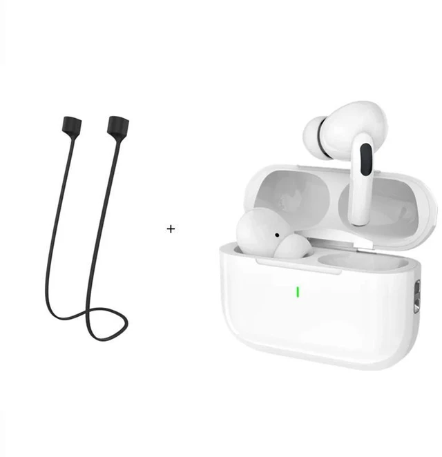 Main image of Black Bluetooth 5.0, Wireless Charging Case, Compatible with iOS Android, Stereo Sound Finish TWS Wireless Earbuds, 72H Battery Life, Dual Drivers PROANC-BL04-black-8KW4E