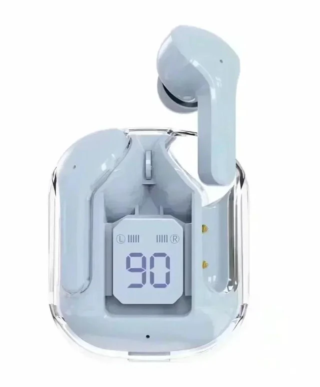 Main image of Blue 5.3 1200mAh Charging Case Built-in Mic HiFi Stereo Compatible with All Phones Low Latency Mode Wireless Bluetooth Earbuds TWSG-XC02-Blue-H927N