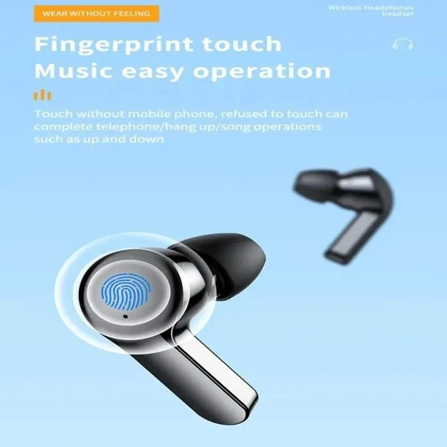 Alt view image 7 of 7 - Green Bluetooth 5.3 Chip, LED Power Display, IPX7 Waterproof Touch Controls for Phone Gaming Wireless Earphones featuring TWSB-AC02-green-XAUAZ