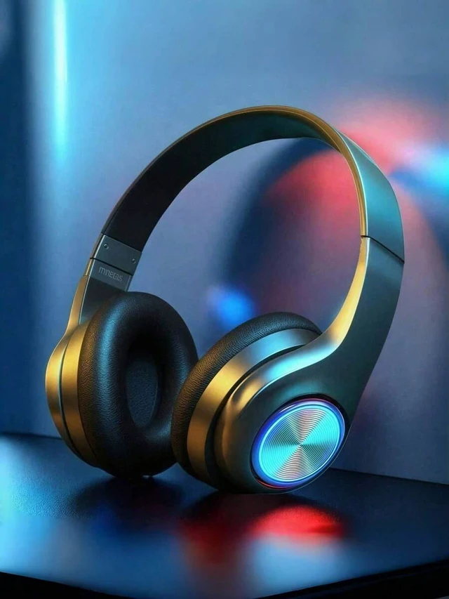Alt view image 3 of 7 - Bks Wireless Bluetooth 5.3 Over Ear Headphones with Active Noise Canceling, 40mm Drivers, 7-9H Playtime, Foldable Design for Music Gaming CHBKS-BT53