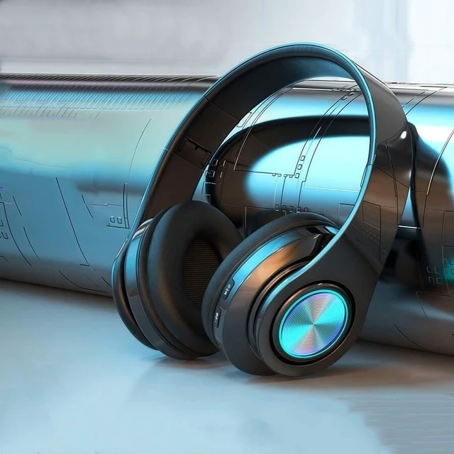Alt view image 7 of 7 - Bks Wireless Bluetooth 5.3 Over Ear Headphones with Active Noise Canceling, 40mm Drivers, 7-9H Playtime, Foldable Design for Music Gaming CHBKS-BT53