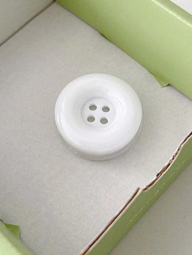 Main image of Bks Cute Button-Style Telescopic Mobile Phone Holder - Foldable Integrated Slouchy Stand, Universal Portable Design, Back Sticky Stable Support, Compatible With IPhone Android