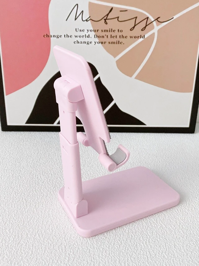 Alt view image 4 of 7 - Bks Foldable Desktop Phone Holder Stand Compatible With iPhone Android Devices Gift for Family Friends