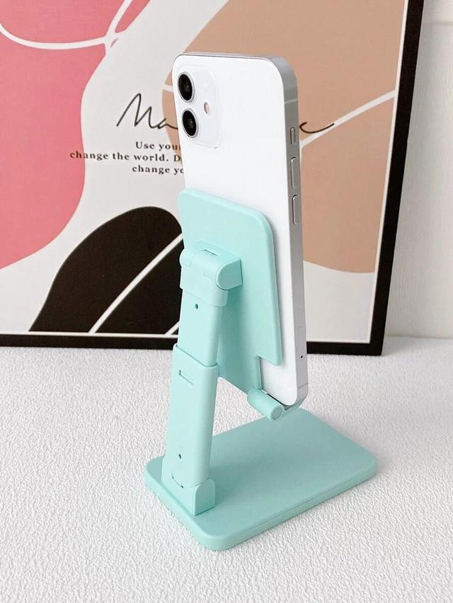 Alt view image 6 of 7 - Bks Foldable Desktop Phone Holder Stand Compatible With iPhone Android Devices Gift for Family Friends