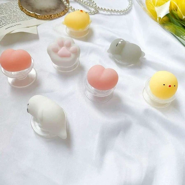 Alt view image 7 of 7 - Bks Soft Moldable Round Foldable Phone Ring Holder Grip Stand Compatible With iPhone Android