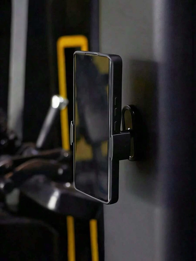 Alt view image 6 of 7 - Bks 360 Rotatable Magnetic Phone Holder Heavy Duty Base for Iron Panels Easy Install Compatible with 4.7 to 6.5 Inch Smartphones
