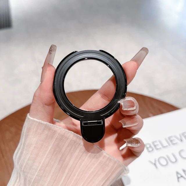 Main image of Bks Ring Holder Anti Slip Base Adhesive Back Phone Mount Stand for Most Smartphones Suitable
