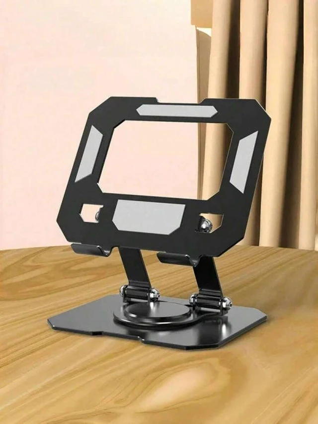 Alt view image 2 of 7 - Bks Metal Rotatable Laptop Stand Desktop Phone Holder Computer Cooling Hanging Rack Flat pc