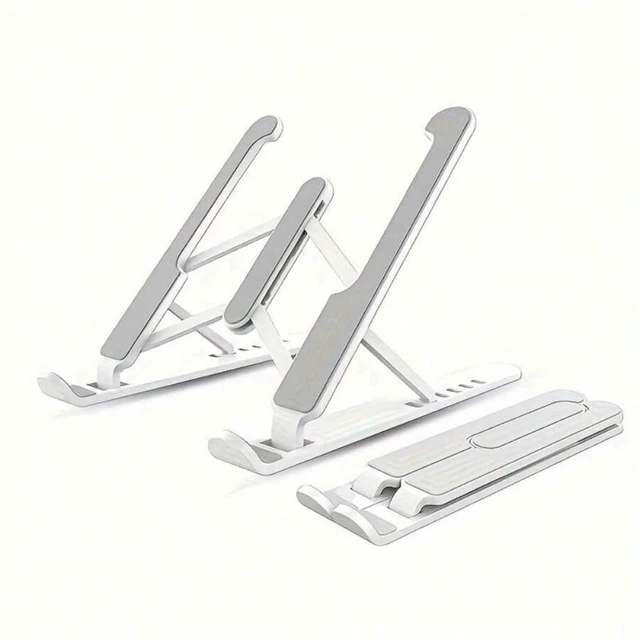 Main image of Bks 7-Level Adjustable Foldable Laptop Stand, Portable Laptop Cooling Pad