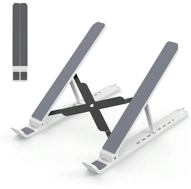 Main image of Bks Adjustable Laptop Stand For Desk, Foldable Portable Notebook Holder Ventilated Cooling Mount Computer for 10-15.6 Inch Laptops Tablets
