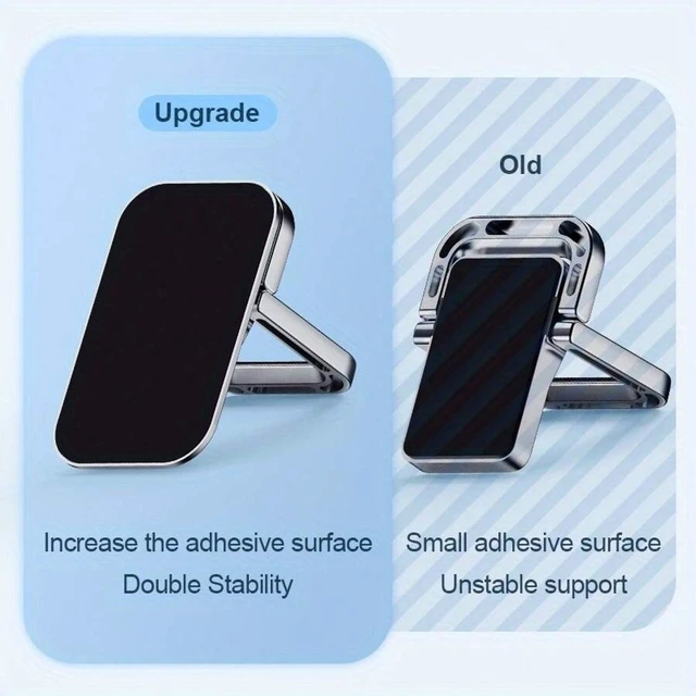 Alt view image 3 of 7 - Bks Height Adjustable Laptop Stand Portable Invisible Riser Ergonomic Aluminum Alloy Cooling Pad For MacBook Pro Air Tablets