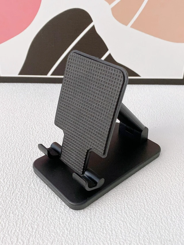 Alt view image 4 of 7 - Bks Foldable Desktop Phone Holder Stand Compatible With iPhone Android Devices Adjustable Grip for Desk