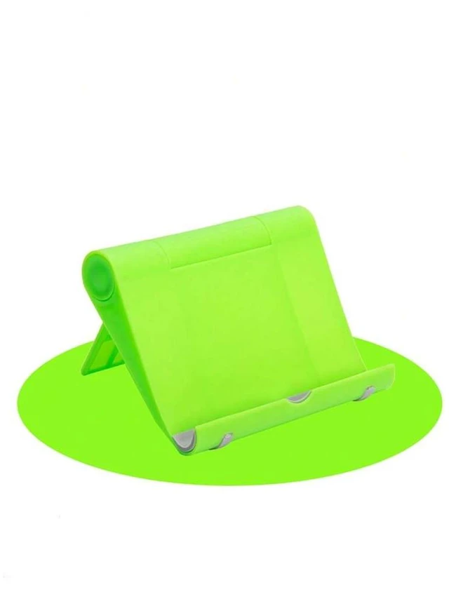 Main image of Bks Adjustable Desktop Tablet Stand, Foldable Slouchy Phone Holder Bracket Compatible With iPhone Android Devices